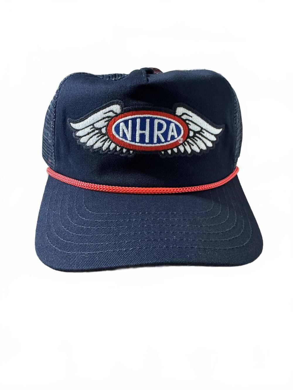 National Hot Rod Association "Wings" Rope Trucker Hat